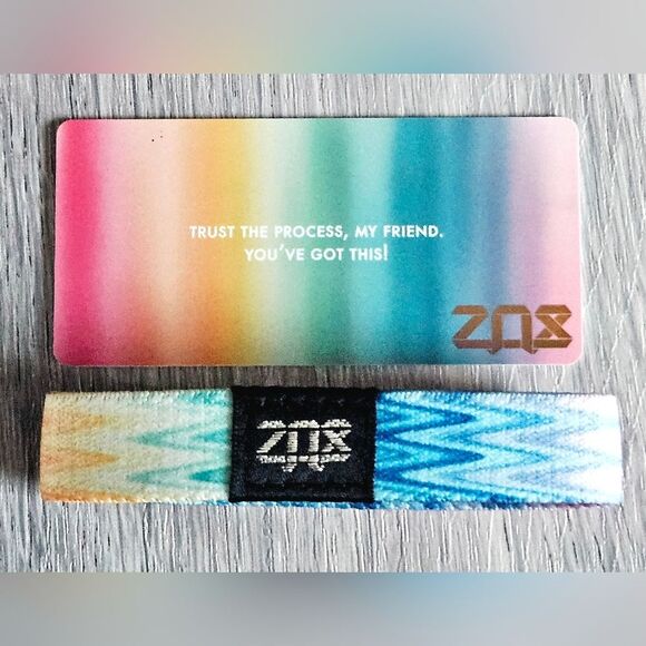 ZOX "YOU CAN DO IT" #1733 & #758 wristband & 20mm ANDROID SAMSUNG watchband DUO - Picture 10 of 11